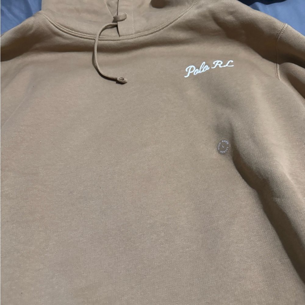 Polo RL Tan Hoodie